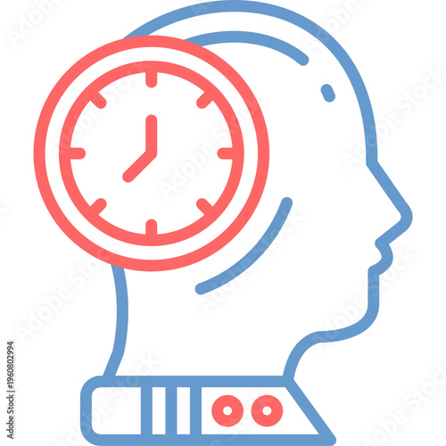 Slika na platnu Patience Vector Icon