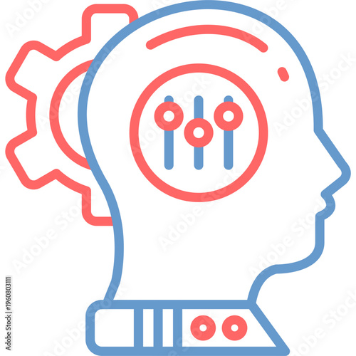 Self Control Vector Icon