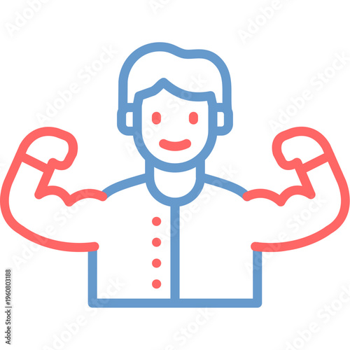 Self Confidence Vector Icon