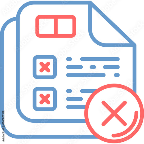 Non-Conformance Vector Icon