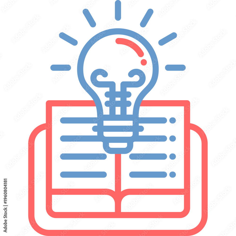 Fototapeta premium Learning Vector Icon
