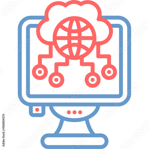 Network Connectivity Vector Icon