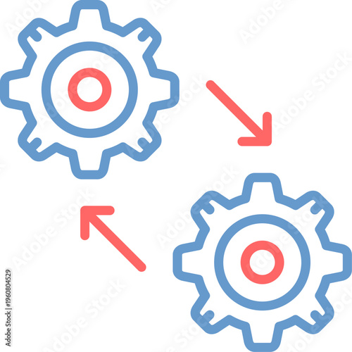 Streamlining Vector Icon