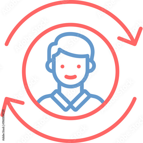 Customer Retention Vector Icon