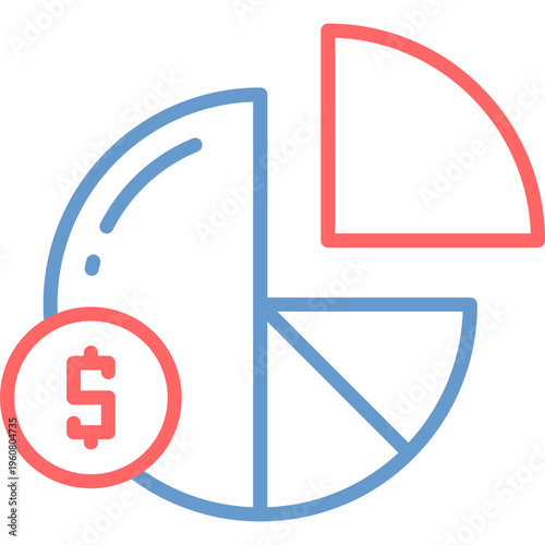 Market Share Vector Icon