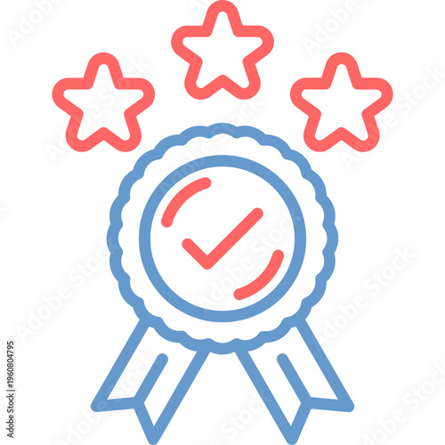 Brand Reputation Vector Icon