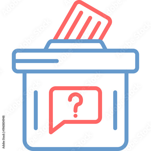 Suggestion Box Vector Icon