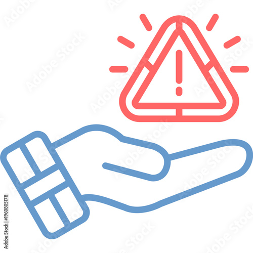 Risk Avoidance Vector Icon