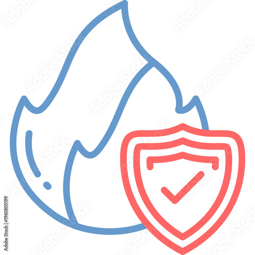 Fire Safety Vector Icon