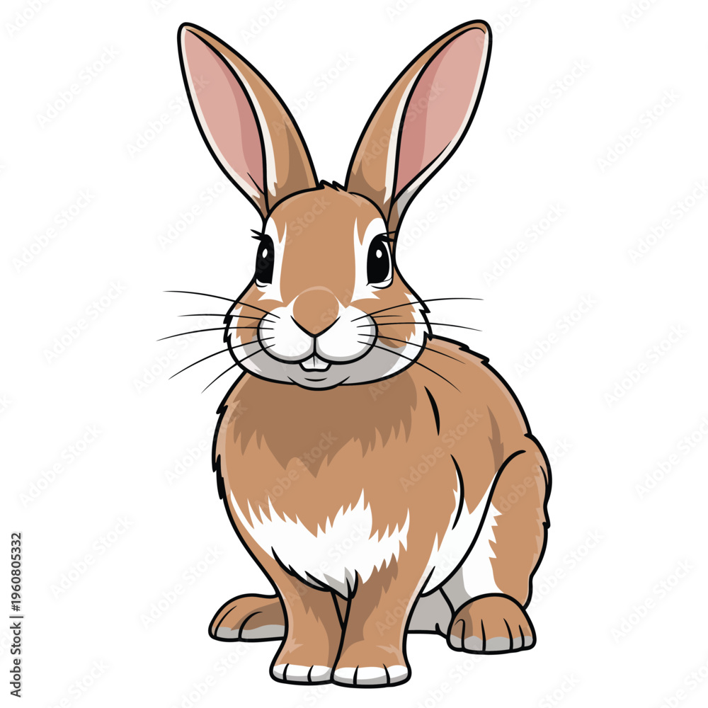 Obraz premium rabbit with a carrot