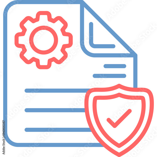 Site Security Vector Icon