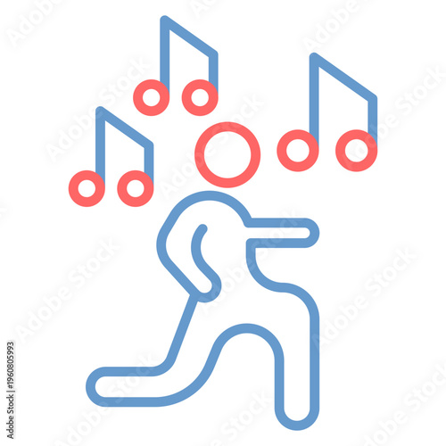 Aerobics Vector Icon