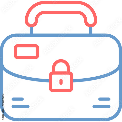 Secret Briefcase Vector Icon