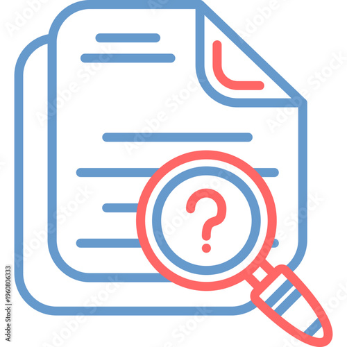 Fake Evidence Vector Icon