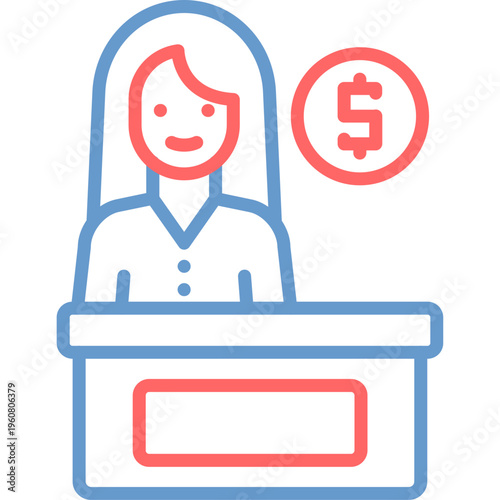 Bribed Witness Vector Icon