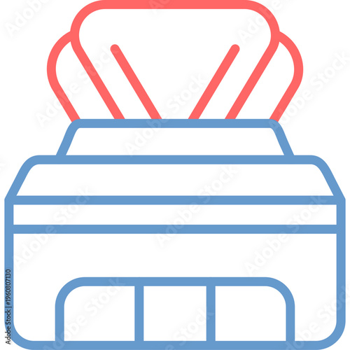 Sanitizing Wipes Vector Icon