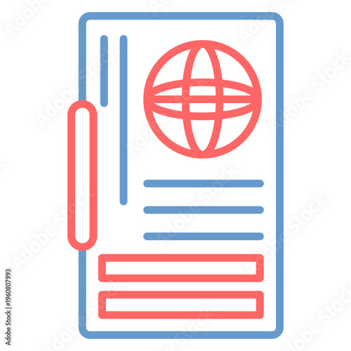 Passport Vector Icon