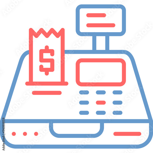 Cash Machine Vector Icon