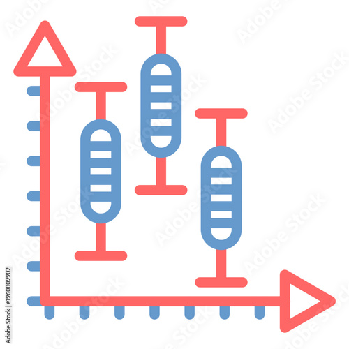 Box Plot Vector Icon
