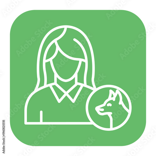 Animal Handler Female Icon