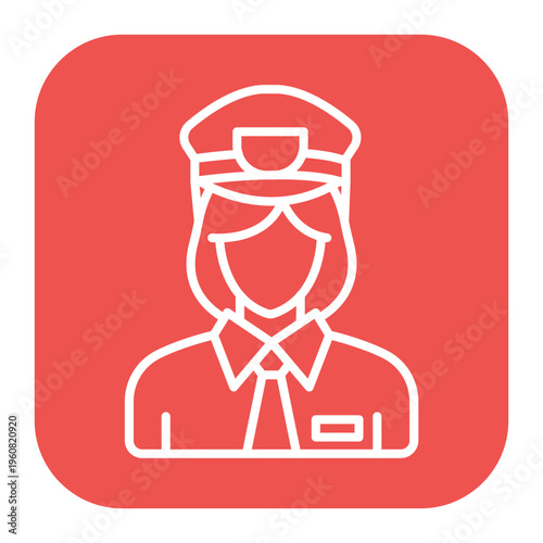 Policewoman Icon