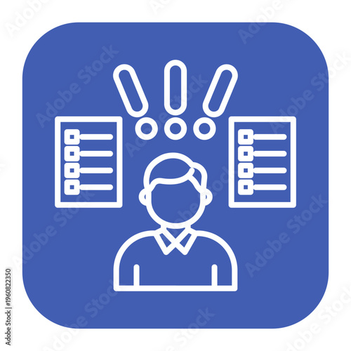 Obsessive Compulsive Personality Disorder Icon