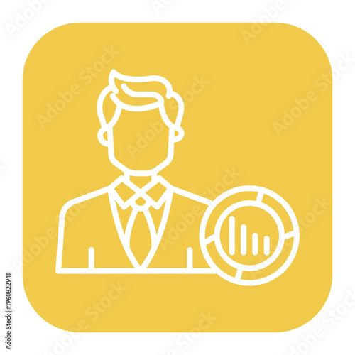 Data Scientist Male Icon