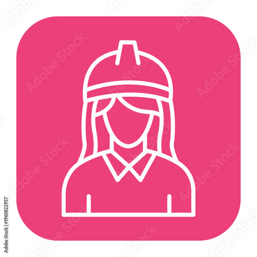 Engineer Female Icon