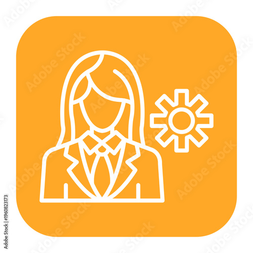 Manager Female Icon