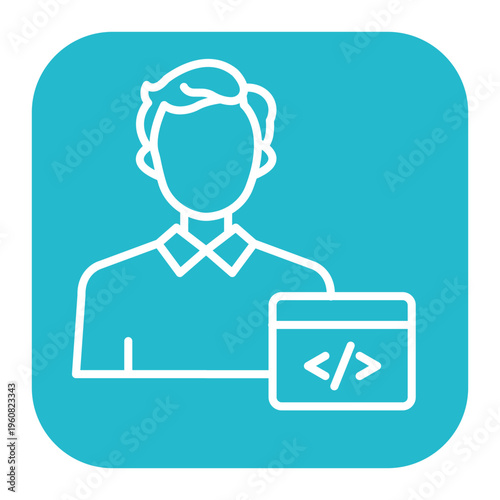 Programmer Male Icon