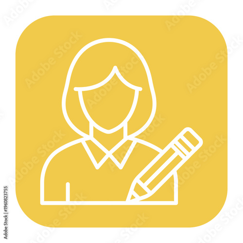 Writer Female Icon
