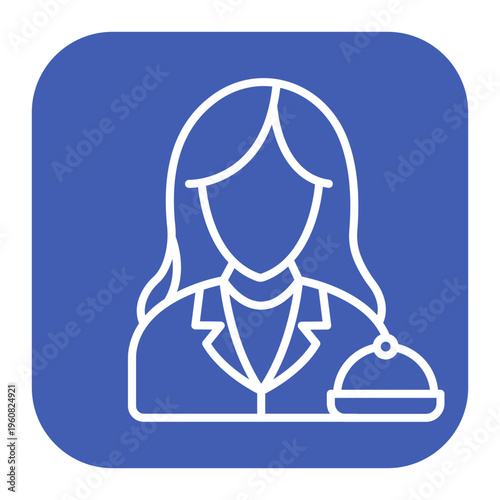 Waitress Icon
