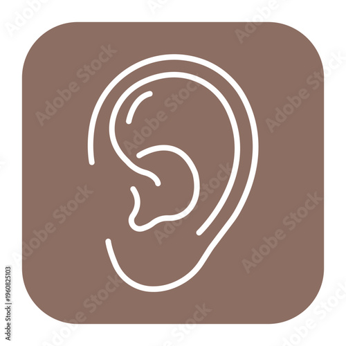 Outer Ear Icon