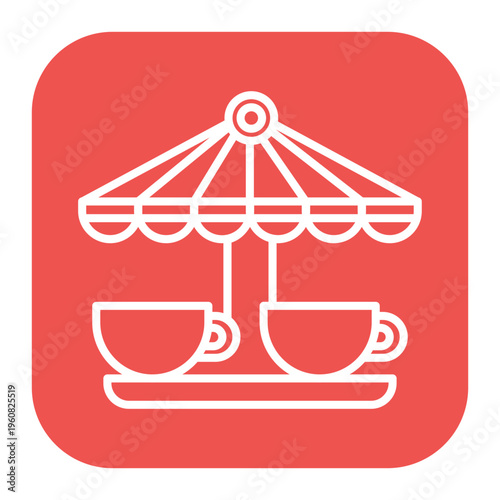 Tea Cup Ride Icon