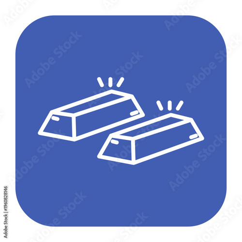 Gold Bars Icon
