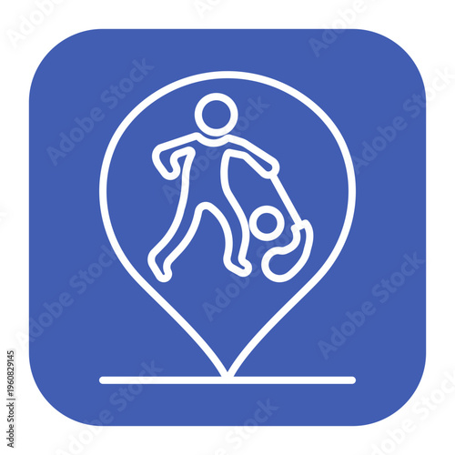 Golf Course Locator Icon