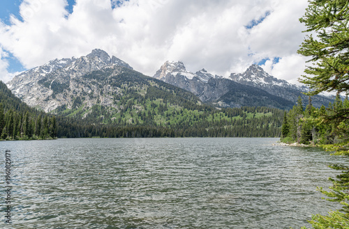 Wallpaper Mural Taggart Lake, in Grand Teton National Park, Wyoming, USA Torontodigital.ca
