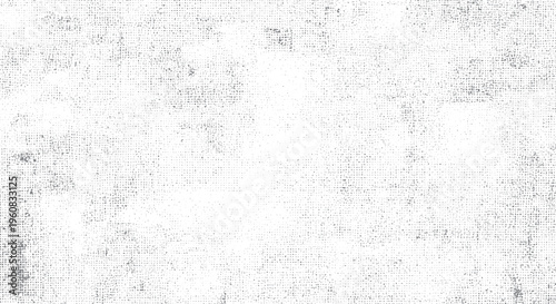 Abstract speckled noise texture background with dark gray particles on white, subtle grunge effect for design overlays