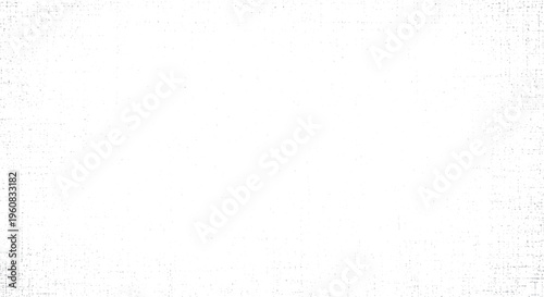 Subtle light white grunge texture overlay with faded distressed border for vintage graphic design and abstract background elements with rough surface