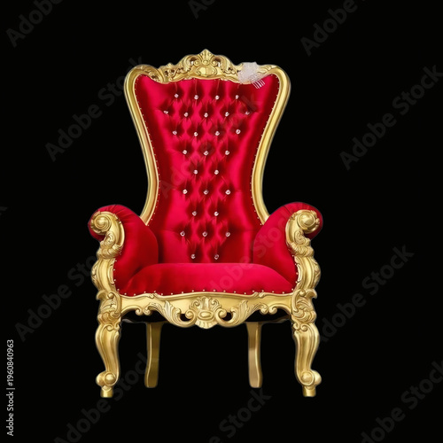 classic red THRONE (armchair)