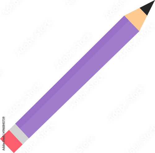 Purple pencil