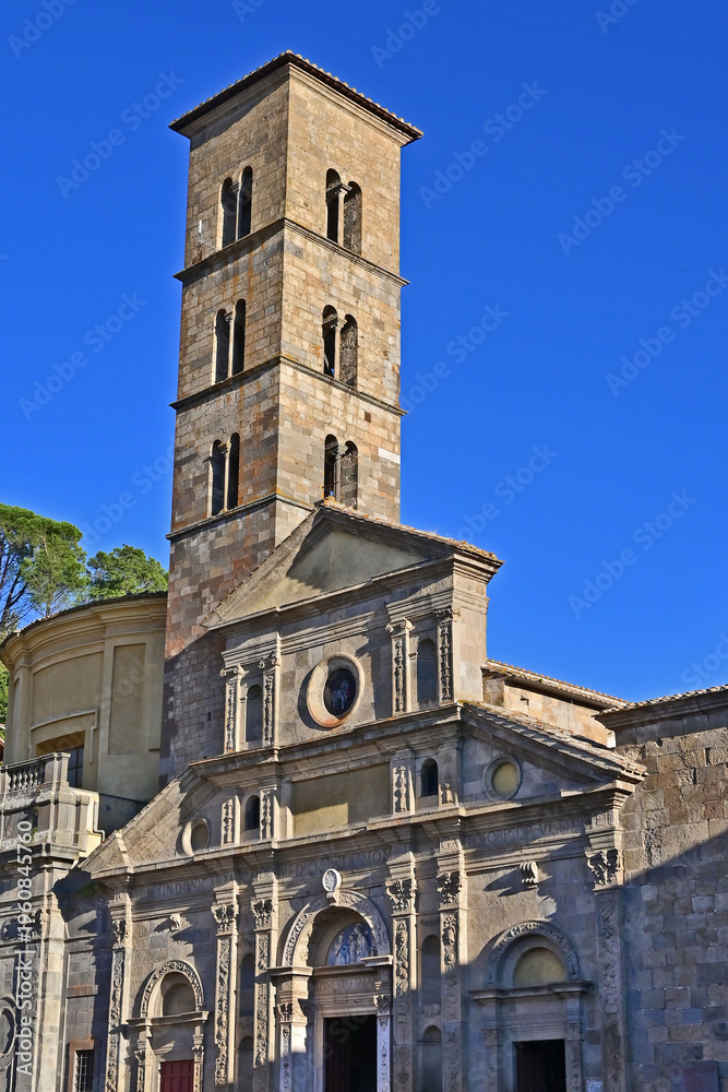 Obraz premium Bolsena, la Basilica di Santa Cristina, Tuscia,, Viterbo, Lazio