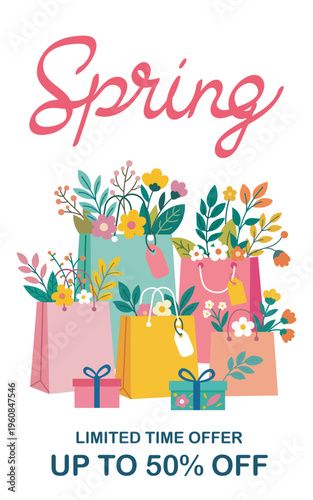 Spring Limited Time Offer Sale Template