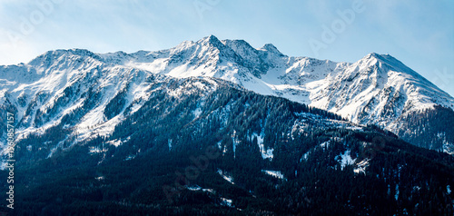 the samnaun group  alpine massif from tyrol