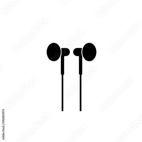 Wireless Earbuds Vector Design – Modern Bluetooth Earphones with Charging Case Illustration