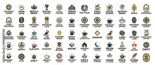 Collection of various emblems and logos.