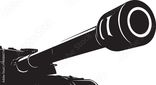 Telescope, black, astronomy, vector illustration, space exploration, stargazing tool