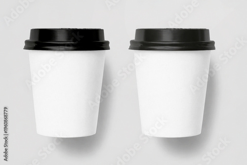 Blank Minimalist Coffee Cup Mockup