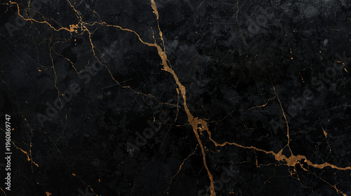  Black Marble Texture with Gold Veins Background for Art Banner Poster Wallpaper Social Media Web Design Packaging Mural and Digital Design