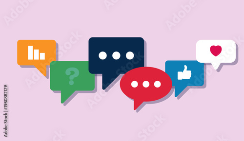 icona, discussione, dialogo, comunicazione, fumetto, concetto, baloon, 